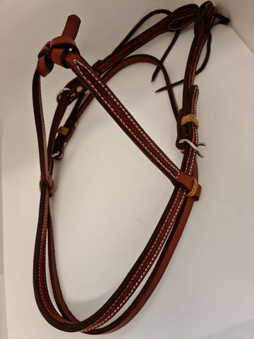 Double Stitched Leather Work Bridle