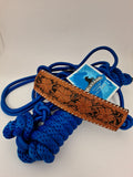 Whip Stitch Rope Halter and Lead