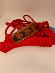 Whip Stitch Rope Halter and Lead
