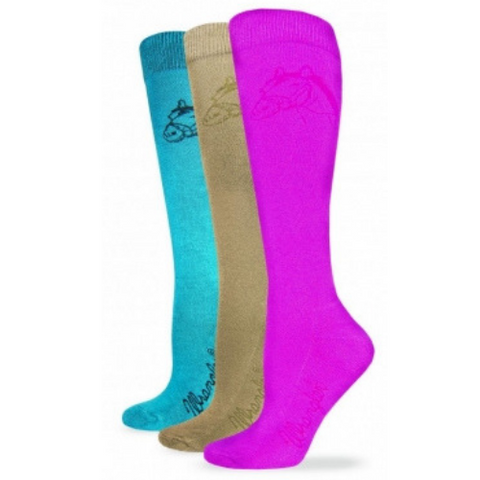 Wrangler Ladies Horse Print Knee-High