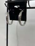 Silver Hoop Earrings