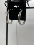 Silver Hoop Earrings
