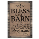 Bless our Barn Sign