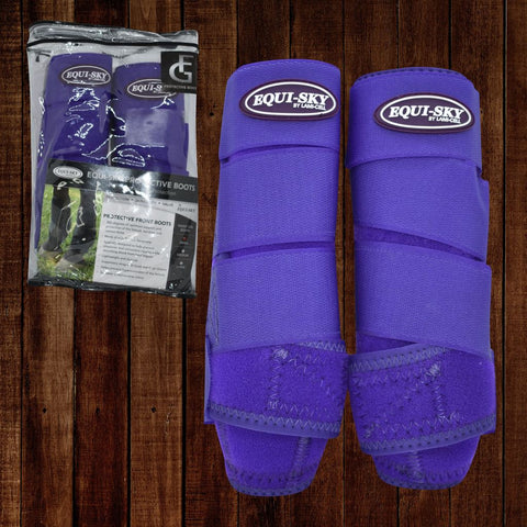 Equi-sky Protective front Boots - Small